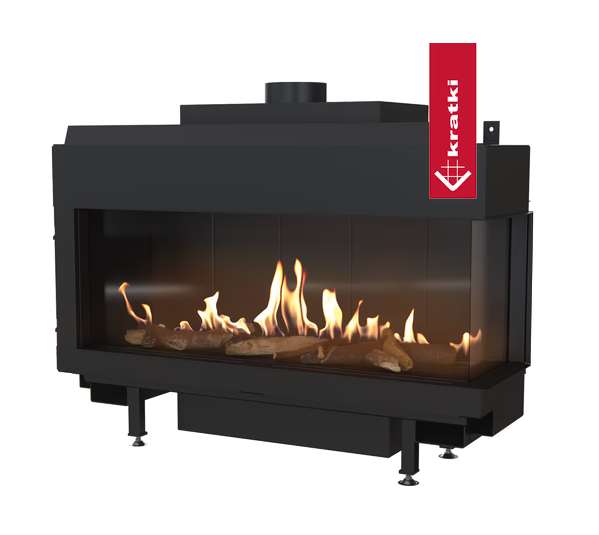 KRATKI LEO 100 LEWY / PRAWY gaz ziemny ∅ 100/150 9 kW
