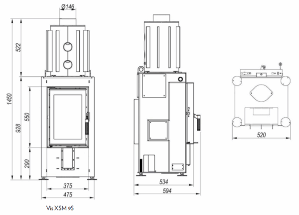 DEFRO HOME VIS XSM 9S [kW] 9 - obrazek 4